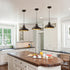 Hallway,2 Packs Oil Rubbed Bronze Pendant Light Modern Pendant Lights for Kitchen Island Hanging Lighting Fixture Over