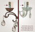4 Set 6 Royal Designs Chandelier Socket Covers - Paper Insulation - Cream -