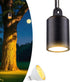 Low Voltage Brass Hanging Light Outdoor, 12V Landscape Pendant Tree Light, Replaceable