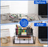 Duraaamo 11.25 12.5 Inch, Black Team Material Metal Caddy x Classroom Table Storage Caddy, Teacher Supply Storage