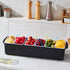 6 VEVOR Chilled Condiment Server, Compartment Ice Cooled Condiment Serving Container, Chilled Garnish Tray Bar Caddy