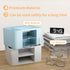 Desk Organizer with 2 Drawer, Multi-Functional Pencil Pen Holder for Desk, Plastic Organizers with 5 Compartments