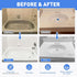16.5 oz, 25-30sq.ft DWIL Tub and Tile Paint Tub Paint for Bathtub, Tile Refinishing with Hardener, Water Based, Low