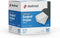 Dealmed Fenestrated Sheets 50 Count 3-Ply Poly-Lined Drape Sheets with 3" Fenestration,