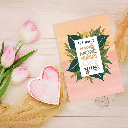 Londue Cute Thank You Card Gifts for Nurse, Nurse Appreciation Cards Gifts for Women, Medical Staff Appreciate Card