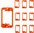 10 Pack Low Voltage Mounting Brackets 1 Gang - Cable Wall Plate Bracket for Old Work, HDMI, Coaxial, Speaker Wire