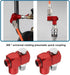 The Lord of the Tools 2PCS 1/4 Inch NPT 360 Degree Swivel Air Hose Connector DYWX01 Air Fitting Pneumatic Tool Adapter for Grinders Sanders Drills by The Lord of the Tools