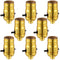 Saysurey 8 Pack UL Listed Lamp Socket with Push On/Off, E26 Threaded Base,