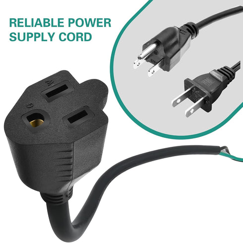 HVAC Adaptor Cord: Heavy Duty Compatible with Yellow Jacket 69522, Circuit Breaker Finder for HVAC Tools