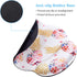 Ergonomic Mouse Pad with Wrist Support, WAVEYU Non-Slip Rubber Base Mousepad for Desk, Laptop, Gaming, Working, Easy