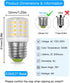 KEI D34L Refrigerator Bulb AC100-265V 3.5W Fridge Light Bulb Replacement, 4W LED Bulb E26 Medium Base Bright Lamp for 40W-60W Freezer Appliance Lighting, A15 Daylight White 5000K, 2 Pack by ZHENMING