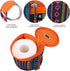 KooingTech 5.7x4.3in Camping Toilet Paper Holder, Toilet Paper Cover, Portable Wipes Case with Hook Suitable
