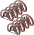 1/2 Inch x 18 Inch Sanding Belts, 40 Pack with 8 Each of 60/80/120/180/240 Grits for Woodworking