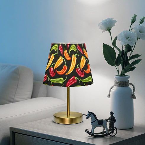 Yasala Table Lamp Chilli Pepper Funny LED Night Light Minimalist Bedroom Reading Dorm Nightstand Desk Lamp Color