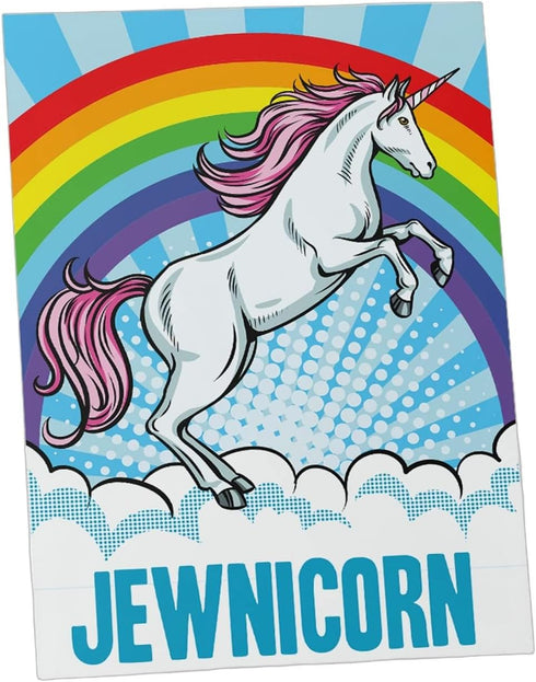 Jewnicorn Greeting Cards Boxed Set - 24 Blank Funny Jewish Rainbow Unicorn