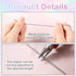 Aiyorse 2Pcs 1.8" 25" Crystal Ceiling Fan Pull Chains, Crystal Glass Flower Pendants with Ceiling Fan Chain Extender