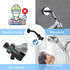 6-inch, 360 HTS025 Huttdmel Shower Head Holder, Shower Bracket for Handheld Showerhead, with Shower Arm Compatible