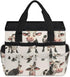 10 Cow Garden Tool Bag, Garden Tote Storage Bag with Pockets, Indoor and Outdoor Milk Cow Gardening Tool Organizer