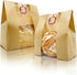 euduv 16"X10"X5" Extra Large Paper Bread Bags for Homemade Bread with Window &