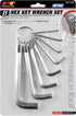 Performance Tool W1113C 8-Piece Metric Hex Key Wrench Set by Wilmar