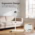 75 MoNiBloom Mobile Laptop Desk Tiltable Height Adjustable Rolling Laptop Sofa Bed Side Table Couch Computer Desk Stand