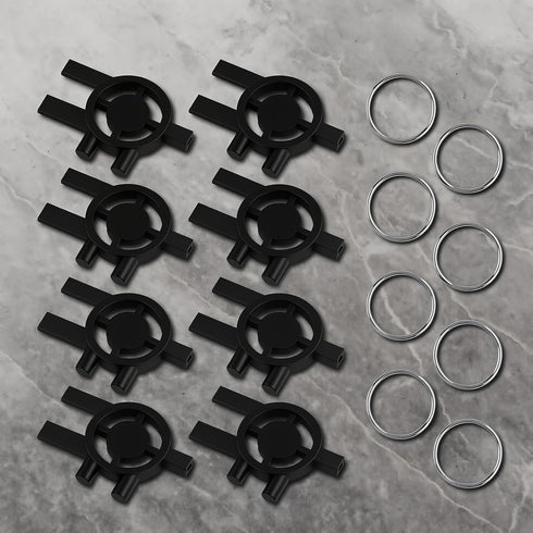 Fampery 5pcs 3-in-1 Commercial Dispenser Key Replacement for Cintas Sanis, Toilet Paper Towel Holder Key Soap