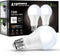 Dusk to Dawn Sensor LED Outdoor Light Bulb, Daylight White 5000K, A19