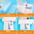 CAREGY 300 Pack Thermal Laminating Pouches, 3 Mil, 9 x 11.5 Inches Lamination Sheets for Laminator, Clear, Letter Size