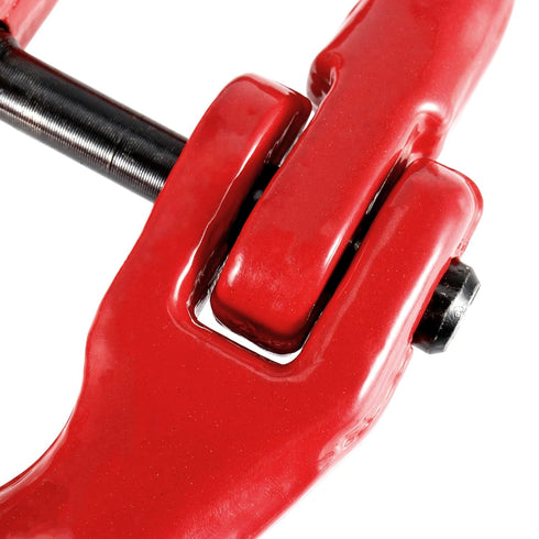 JOIKIT 5 Pack 3/8 Inch Coupling Link, Grade 80 Alloy Steel Hammer Lock Chain Connector, 7100 Lbs Working Load