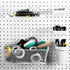 30 Pcs Pegboard Accessories Organizer Kit - Includes Pegboard Storage Basket, Shelf, Organizer Bins, Cup Holder