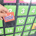 EAMAY Monthly Calendar Pocket Chart for Classroom with 71 Cards, Kids Learning Supplies for Home and Homeschool (Black)