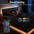 LCTKJTP Decoration(130FT-2 65ft) LED Strip Lights,RGB Music Sync Color Changing Led Lights with Smart App Control