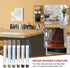 6 4-9 HARFINGTON Wood Filler Sticks Colors Wooden Wax Touch Up Furniture Repair Crayons for Medium Brown