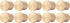 SharkBite 1 Inch Crimp Plug, Pack of 10, Brass Plumbing Fitting for PEX Pipe