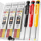 Nicpro 3 Pack Carpenter Pencil with Sharpener, Mechanical Pencils with 39 Refills for Heavy Duty