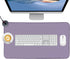 MyPlace Heated Mouse Pad, 8 Levels Heating & 3 Hours Auto Shut-Off, Large 31.8”x 17.3” Desk Mat for Home Office