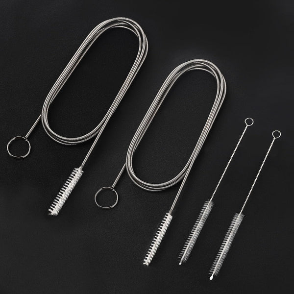 Long Drain Brush, Flexible Pipe Cleaning Brush for Cleaning Feeding Tube, Siphon Hose, Refrigerator Drain