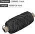 MECCANIXITY Twisted Mason Line Nylon Twine String Cord Black 100M/109 Yard 2.5MM Dia for Netting, Landscaping, Home Improvement, DIY Projects, Crafting, Masonry, Gardening by MECCANIXITY
