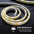 16.4FT IP65 Ligency Smart Neon Rope Lights with Alexa - Ultra Bright RGBW LED Strip, Plug-in Adapter Powered