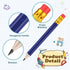 Chivao 288 Pieces Golf Mini Pencils, Bulk Half Pencils with Eraser, Pre Sharpened Baby Shower Party Favors (Navy Blue)