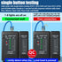 NOYAFA NF-468CS Network Cable Tester, Telephone & Continuity Tester for RJ45/RJ11/RJ12/CAT5/CAT6/POE Test Tool (Black)
