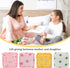 KALIONE 4 Pieces Sanitary Napkin Storage Bag, Period Bag, Period Pouch, Feminine Menstrual Pad Bag Portable Nylon