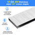18 Gauge 1/4" Narrow Crown 304 Stainless Steel Staples, 1 Inch, 960 Counts for Stapler