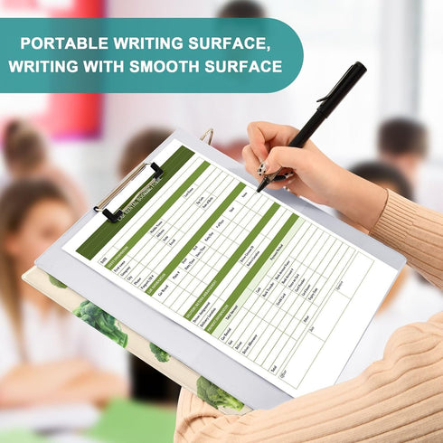 Tienchin 3 1.5 Inch, A4 200 Broccolis Celeries Ring Binder Cute Office Supplies Three Ring Binder for School Home Sheet