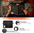 ELOBOON Fireproof & Water-Resistant Comic Book Storage Box with Lock and Label Window, Moistureproof Short Box Holds