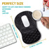 Hokafenle (11.8x7.9 inch,Topographic Ergonomic Mouse Pad Wrist Support, Wrist Rest Mousepad for Carpal Tunnel Pain
