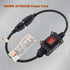 Weideer 2FT Extension Cord with Inline Switch On/Off, IP67 Waterproof, 20A 250V, Red LED Rocker Switch for Holiday