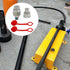 Taper Face Coupling 3/8" NPT, 2 Dust Caps C-604, 10,000 PSI High Pressure Hydraulic Quick Couplings