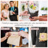 Outus 600 Set Package Pieces Thank You for Supporting My Small Business Cards and Stickers - Pink Gold Foil Thank You