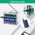 IS LCD1602 87-108MHz FM Radio Kit, ICSTATION Soldering Projects Radio with LED Flashing Lights DIY Radio Kit Dplay FM